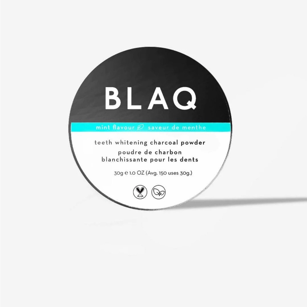 Blaq charcoal teeth powder